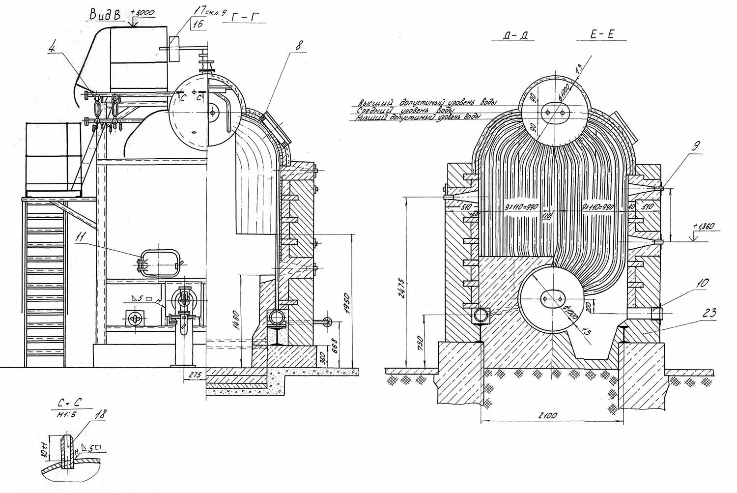 Схема ДКВр-2,5-13 ГМ